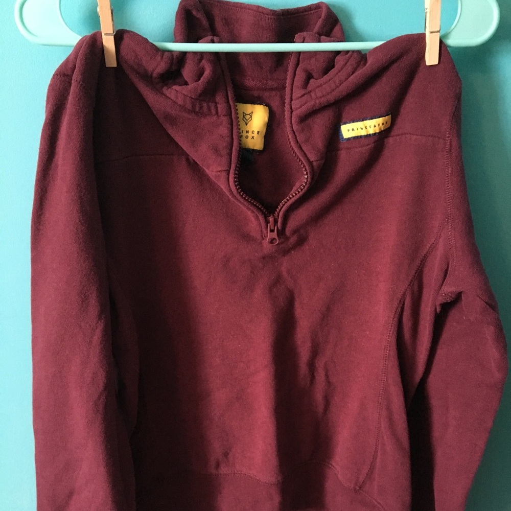 Maroon prince  and fox sweatshirt!
